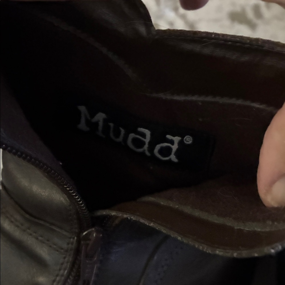 Mudd Dark Brown Combat Boots - image 2